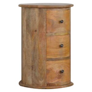 3 Drawer Drum Chest - L40 x W40 x H58 cm