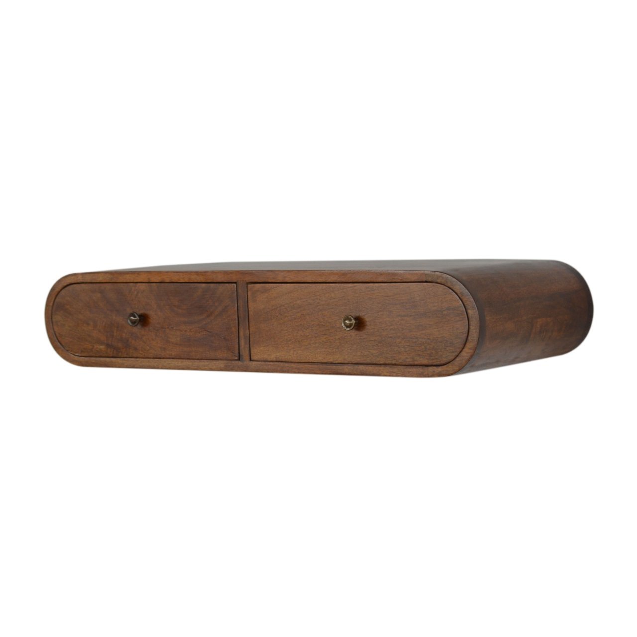 Floating Chestnut London Console - L32 x W80 x H15 cm - Image 2
