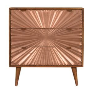 Manila Copper Chest - L35 x W75 x H80 cm