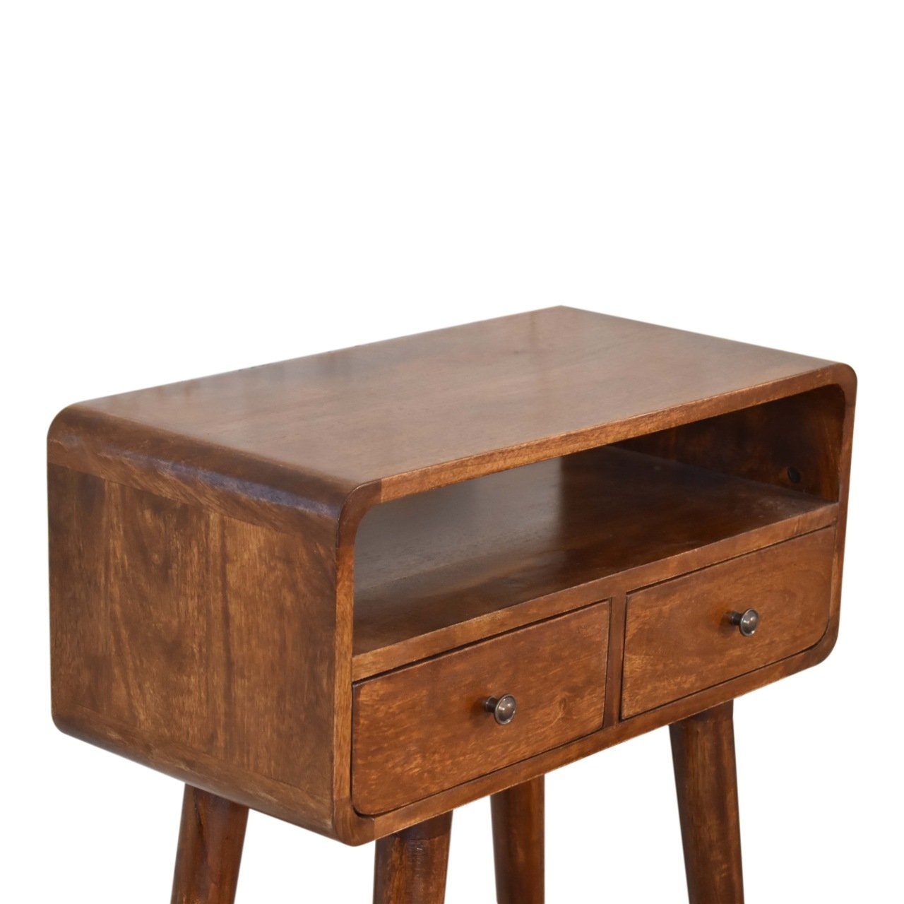 Mini Chestnut Console Table - L30 x W60 x H90 cm - Image 5