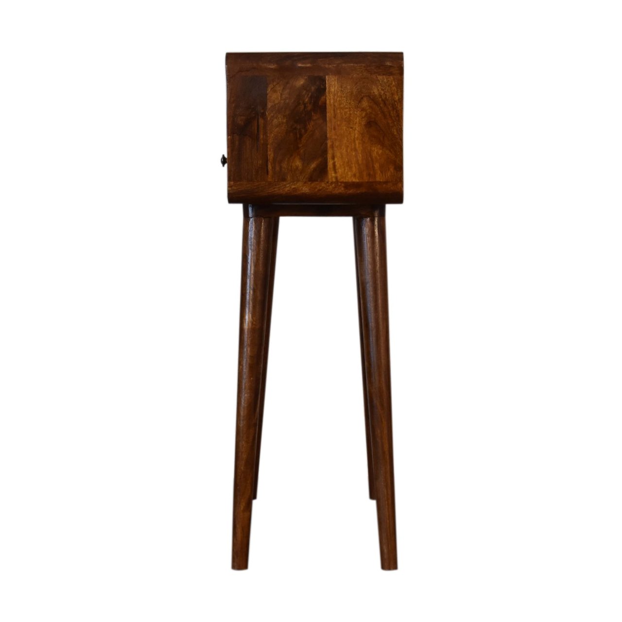 Mini Chestnut Console Table - L30 x W60 x H90 cm - Image 9