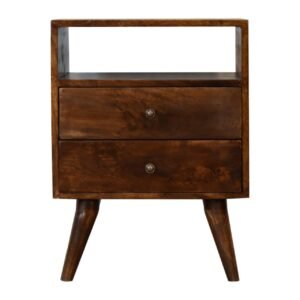 Classic Chestnut Bedside - L35 x W45 x H60 cm