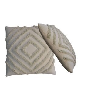 Tacy Sage Green Cushion Set of 2 - L45 x W45 x H15 cm
