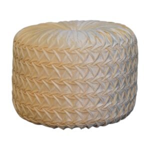 White Hart Pouffe - L46 x W46 x H33 cm