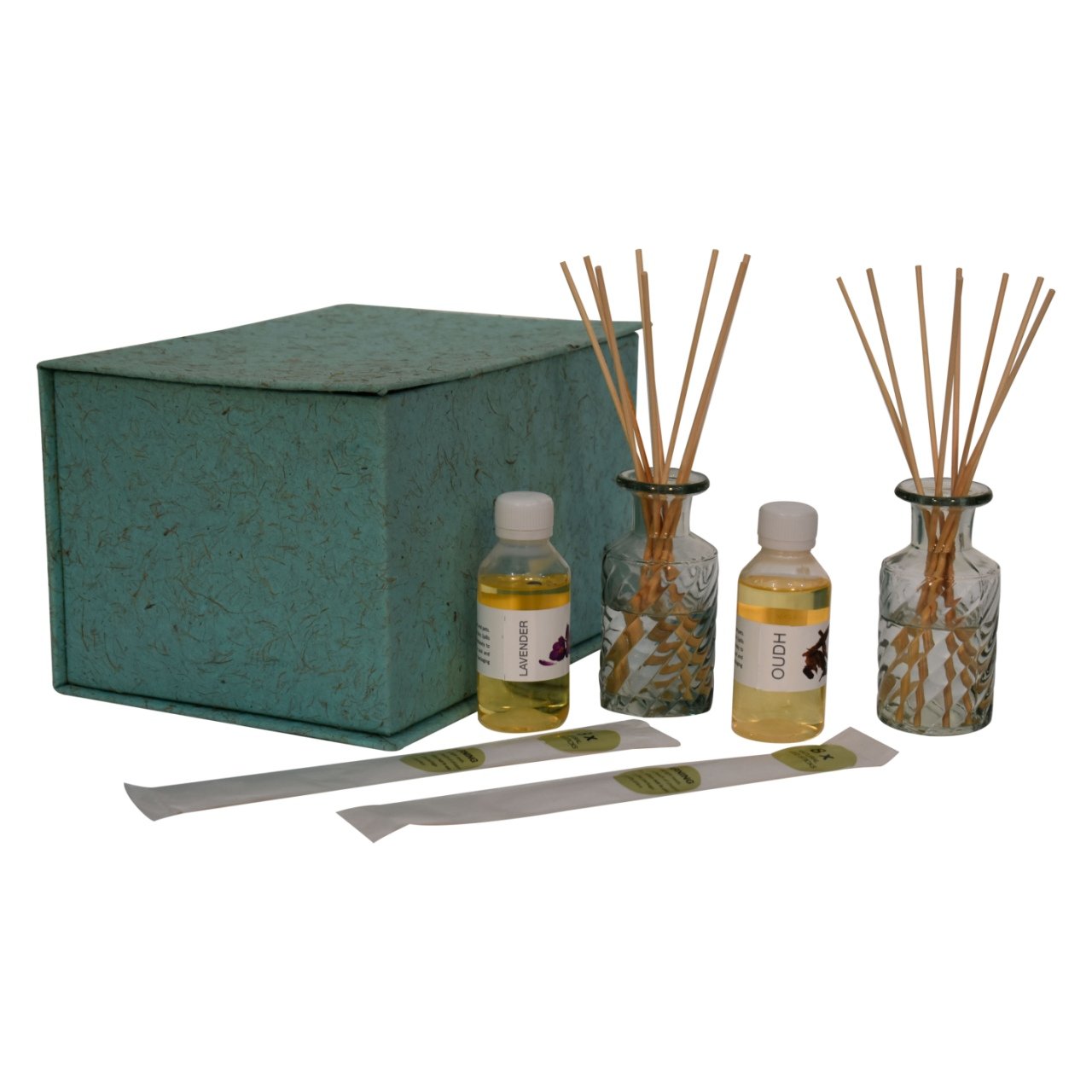 Anka Diffuser Set (Wood) - L5 x W5 x H11 cm - Image 2