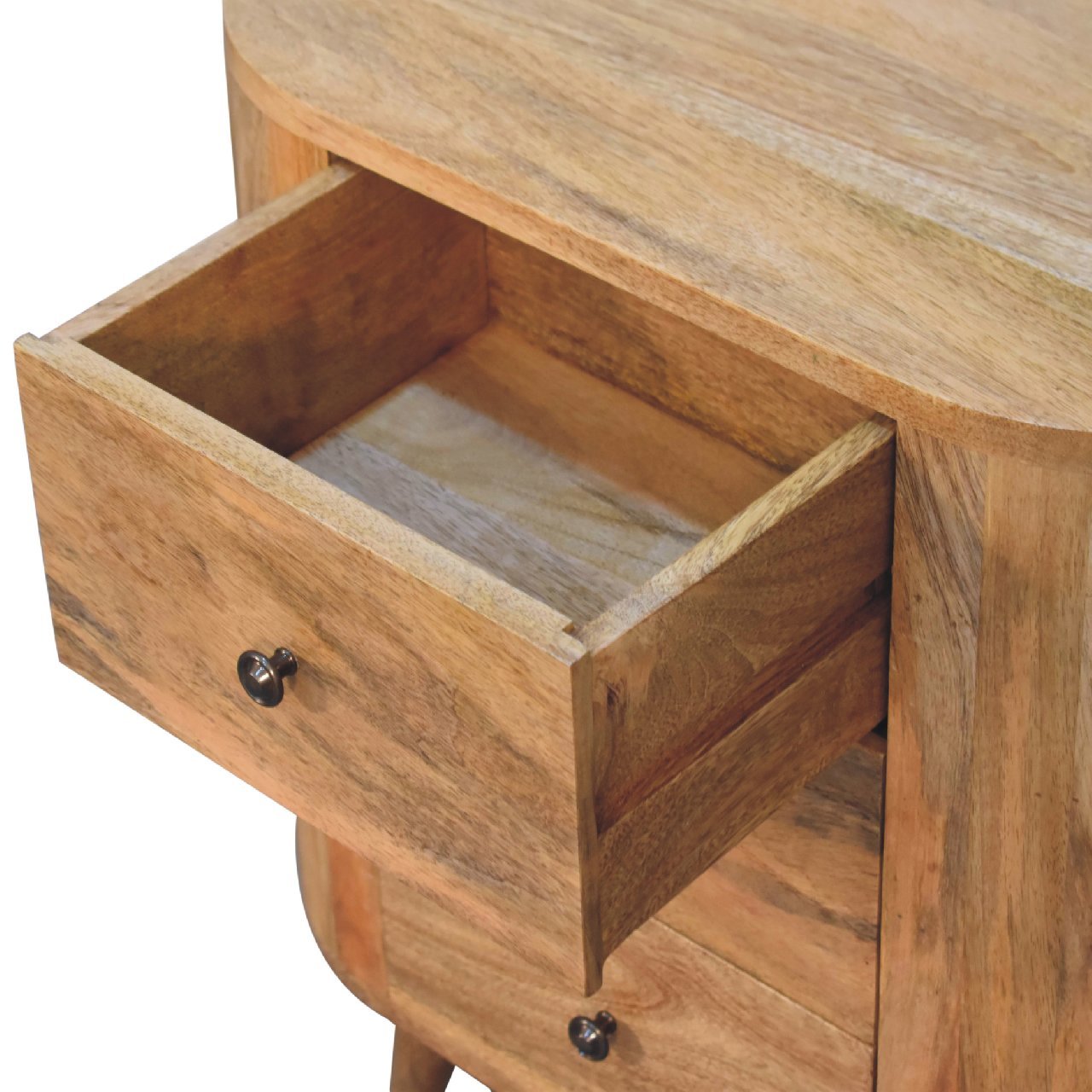 Mini Oak-ish Cabinet - L30 x W60 x H65 cm - Image 5