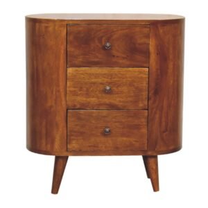 Mini Chestnut Cabinet - L30 x W60 x H65 cm
