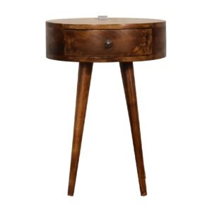 Single Chestnut Bedside - L40 x W40 x H56 cm