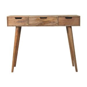 Oak-ish Dressing Table - L40 x W100 x H78 cm