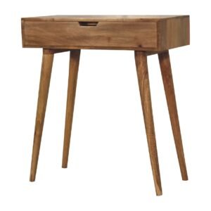 Mini Oak-ish Dressing Table - L35 x W70 x H78 cm