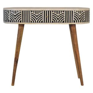 Edessa Bone Inlay Console Table - L35 x W90 x H78 cm