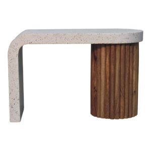Serenity Terrazzo Coffee Table - L30 x W70 x H45 cm