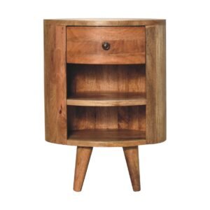 Cortez Oak-ish Bedside - L30 x W40 x H55 cm