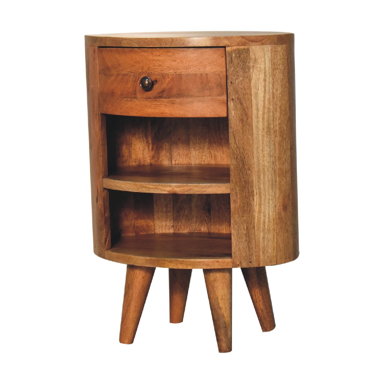 Cortez Oak-ish Bedside - L30 x W40 x H55 cm - Image 2