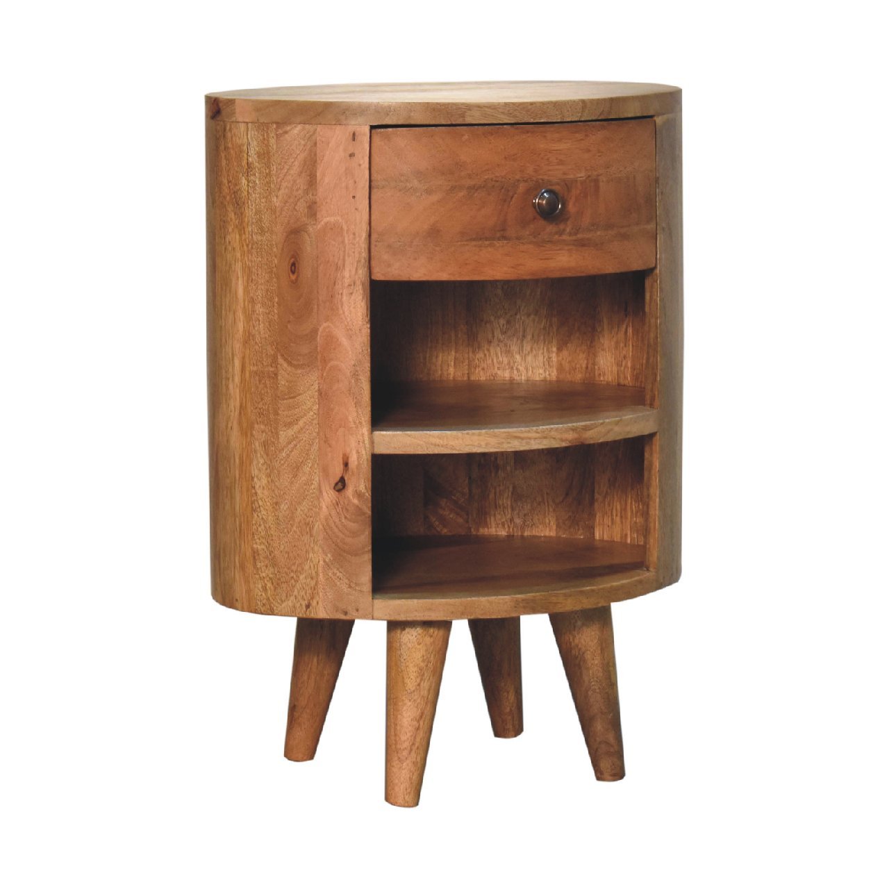 Cortez Oak-ish Bedside - L30 x W40 x H55 cm - Image 3