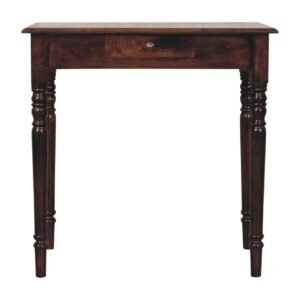 California Walnut Writing Desk - L45 x W80 x H78 cm