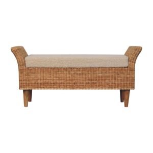 Riviera Woven Bench - L35 x W102 x H46 cm