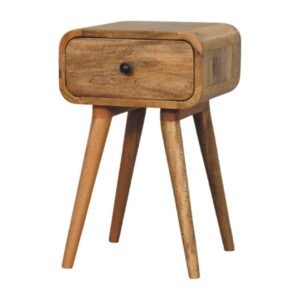 Avora Mini Oak-ish Nightstand with 1 drawer - L30 x W30 x H49 cm