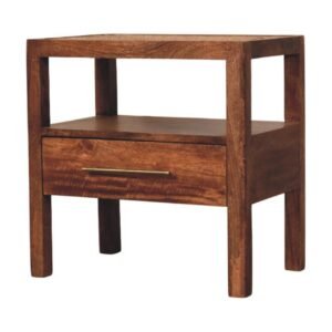 Saffron Rattan Nightstand - L35 x W55 x H55 cm