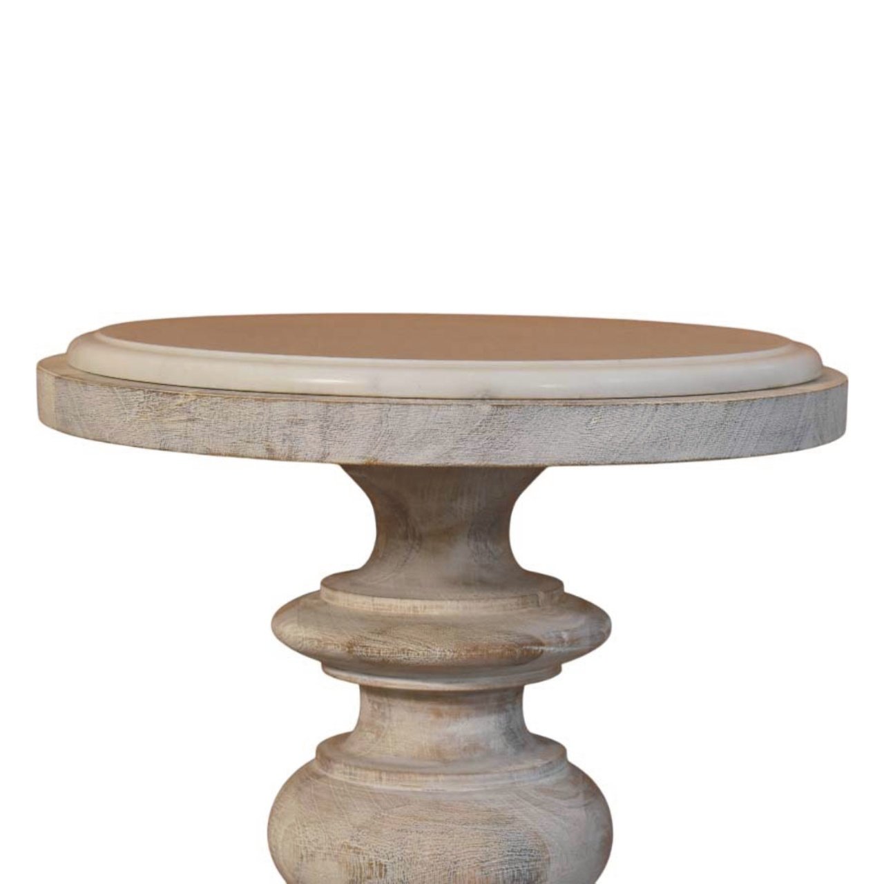 The Bellis Marble Accent Table - L38 x W38 x H60 cm - Image 2
