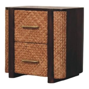 Havana Canefront Drawers - L38 x W50 x H50 cm