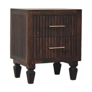Belmont 2 Drawer Nightstand - L35 x W45 x H55 cm