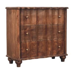 Lume Roasted Panel Chest - L40 x W85 x H83 cm